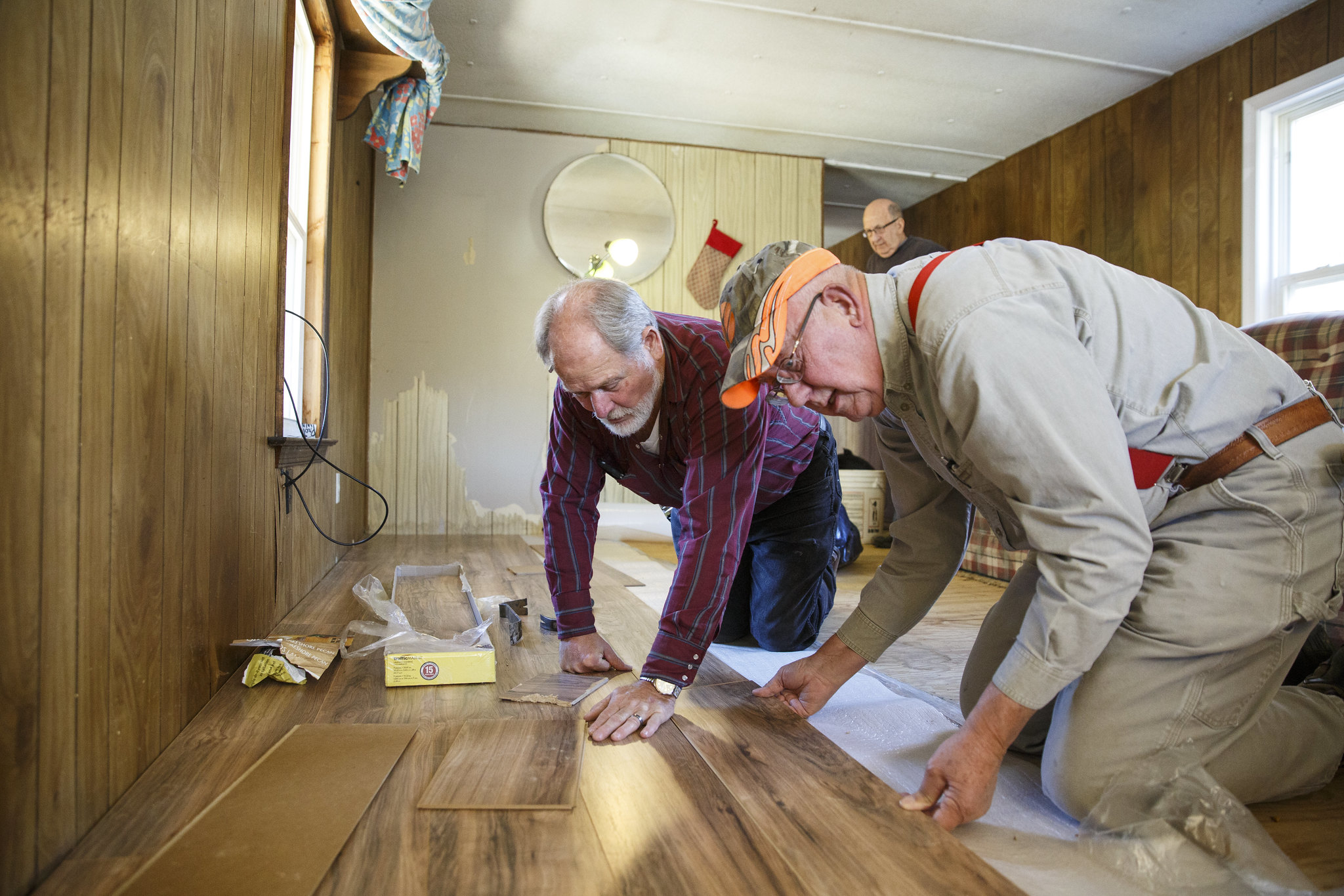 A partnership with Good Works connects residents to people needing basic home repair