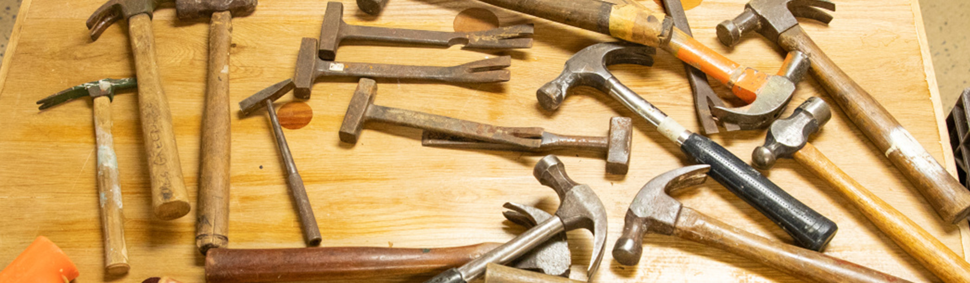 Photo of hammers.
